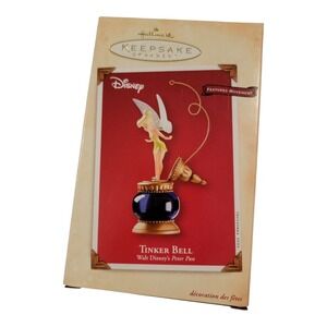 Hallmark Keepsake Disney Tinker Bell Walt Disneys Peter Pan Ornament 2002